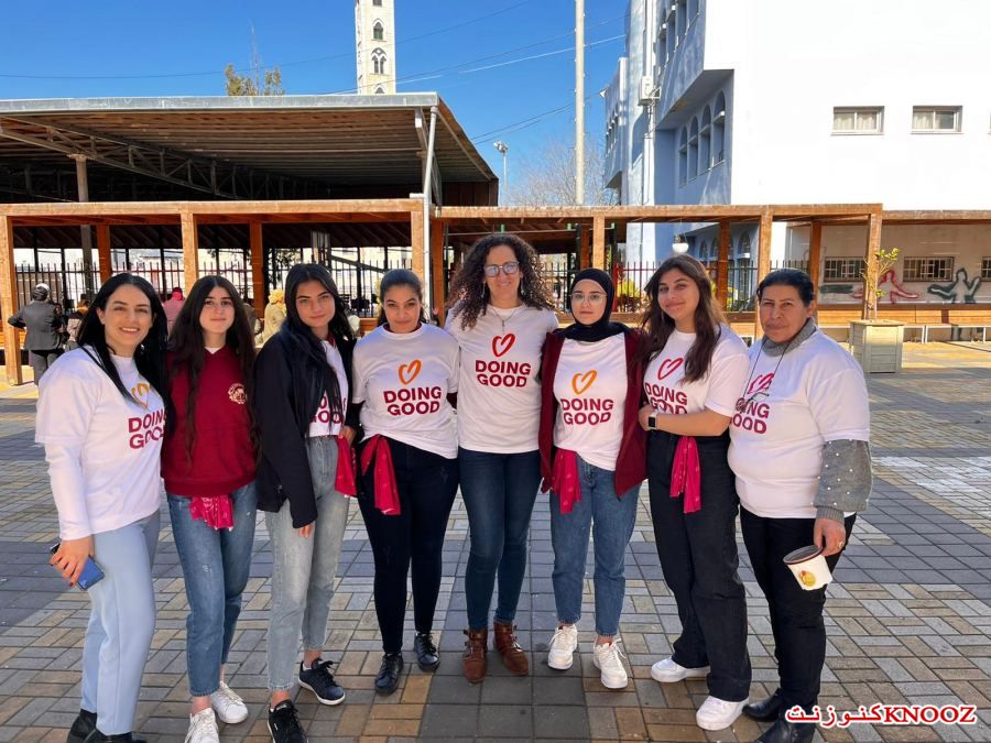 يوم الاعمال الخيرية في مدرسة البطوف الثانوية - عرابة